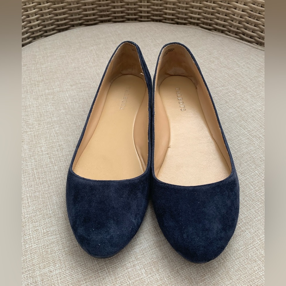 Talbots Navy Blue Flats - Picture 2 of 6